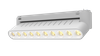 35# Magnetic Fold Round Grille Track Light DD-GD3535 12W