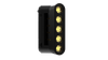 35# Magnetic Fold Round Grille Track Light DD-GD3535 12W